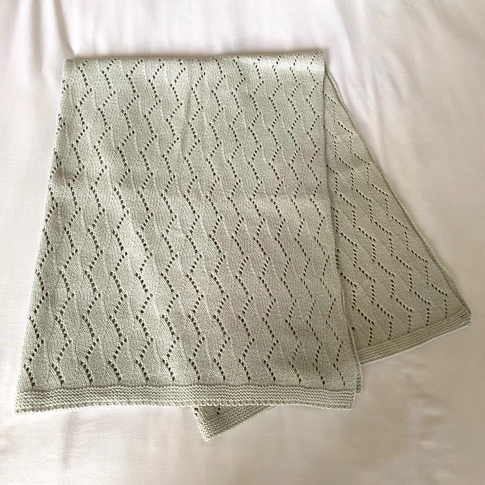 Pottery Barn Kids Stroller Blanket - Gray